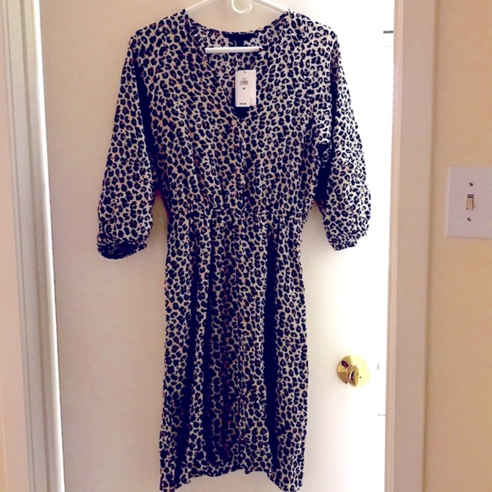 Banana Republic NWT Animal Print Dress